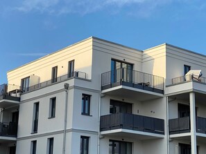 Der Balkon der wohnung