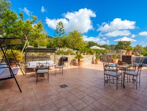 Cloud, Sky, Table, Furniture, Plant, Chair, Flowerpot, Outdoor Furniture, Wood, Outdoor Table