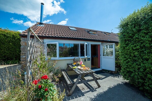 The Story House is a stone built cottage in the Mendip hills