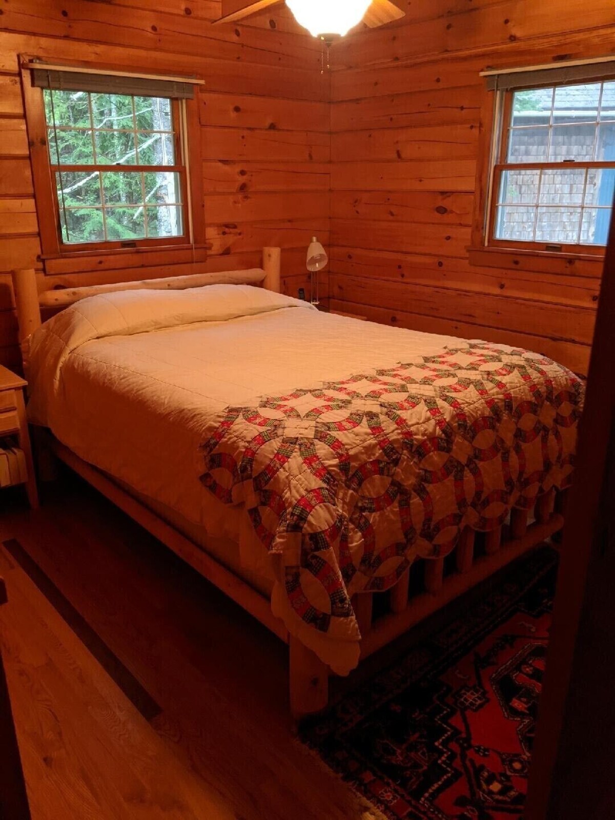 Classic Log Home on Pristine Maine Pond<br>Kayaking Heaven, Loons, Bald Eagles<br>