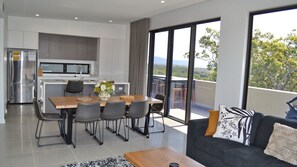 Kitchen and dining area.