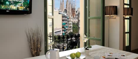 Ausblick vom Zimmer