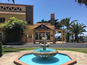 Entrada de la propiedad