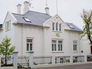 Fassade der Unterkunft