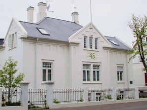 Fassade der Unterkunft