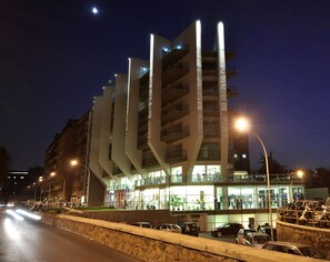 Front of property – evening/night