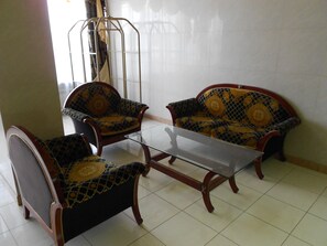 Sala de estar do lobby