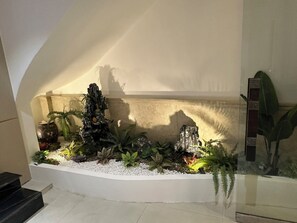 Interior entrance