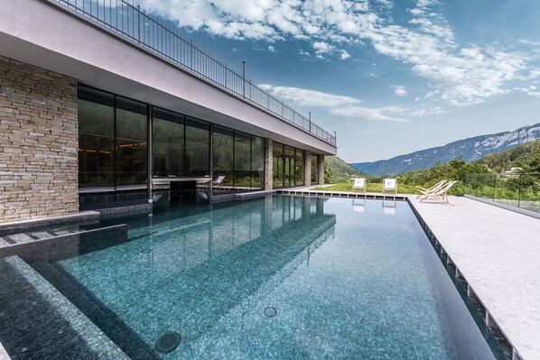 Rooftop pool