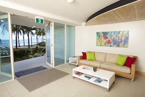 Interior entrance
