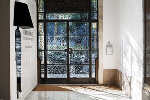 Interior entrance