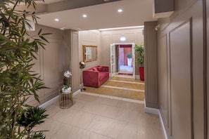 Interior entrance