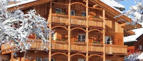 Fassade der Unterkunft