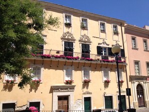 Fassade der Unterkunft