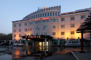 Front of property - evening/night