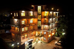 Front of property – evening/night