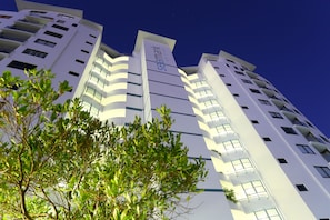 Front of property – evening/night