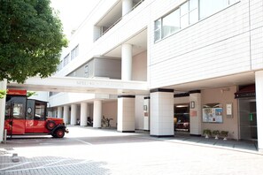 施設の入り口