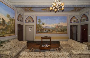 Sala de estar do lobby