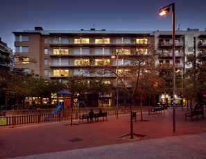 Front of property - evening/night