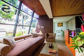 Recepción del spa