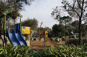 Lekområde för barn utomhus