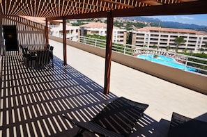 Vista del balcone