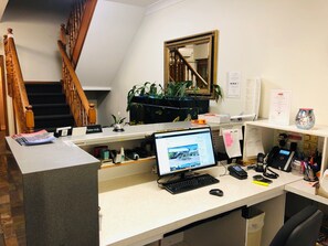 Interior entrance