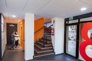 Interior entrance