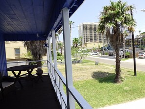 Front Patio on the Balcony for Enjoying the Island & Beach views !