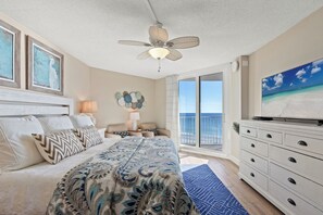 Primary bedroom - king size bed - guests say it’s the most comfortable bed ever!