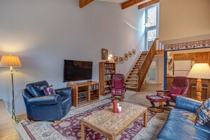 Living room and access to upstairs - Living room and access to upstairs