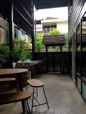 Outdoor dining