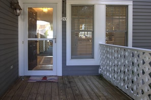 Front entrance to unit #20.