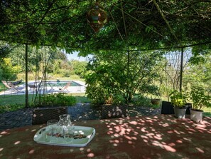 Plante, Chaise, Ombre, Arbre, Pot De Fleur, Mobilier De Jardin, Herbe, Loisir, Table, Paysage