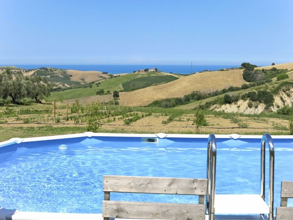 Water, Sky, Water Resources, Property, Plant, Blue, Azure, Swimming Pool, Natural Landscape, Rectangle