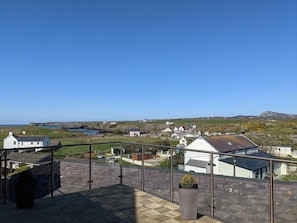 View from the private terrace