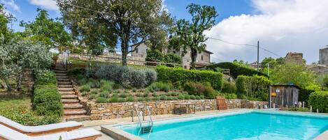 Water, Cloud, Plant, Sky, Property, Swimming Pool, Azure, Botany, Tree, Building