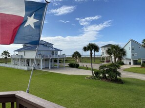 Beach views from all five decks, just two houses away from the beach walkover