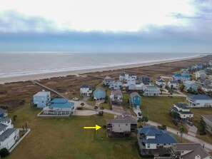 Plenty of space to spread out and relax with beach close by