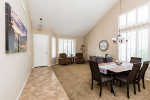 Front Entryway with reading nook!