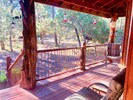Enjoy your morning coffee with the hummingbirds on the front deck.