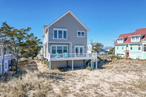 Front of the House Overlooks the Bay