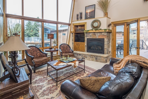 Cozy up by the fire | Main Level