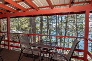 Have a cup of coffee on the deck | Exterior