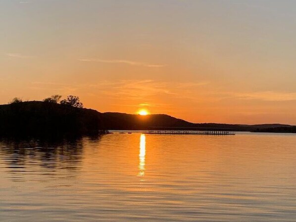 Take a seat at the waters edge for a stunning sunset!
