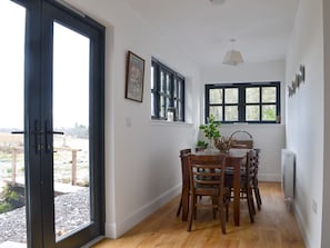 Dining area | Mid-Lodge - Beaufort Cottages, Beauly, near Inverness