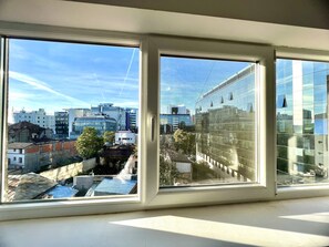 Stadsutsikt från boendet