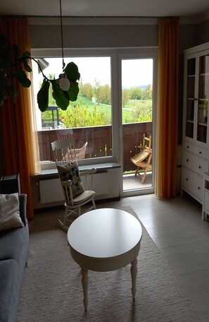 Ferienwohnung Itzgrundblick-Wohnzimmer