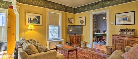 Stay at this Roxbury home for a weekend of history and small-town charm!